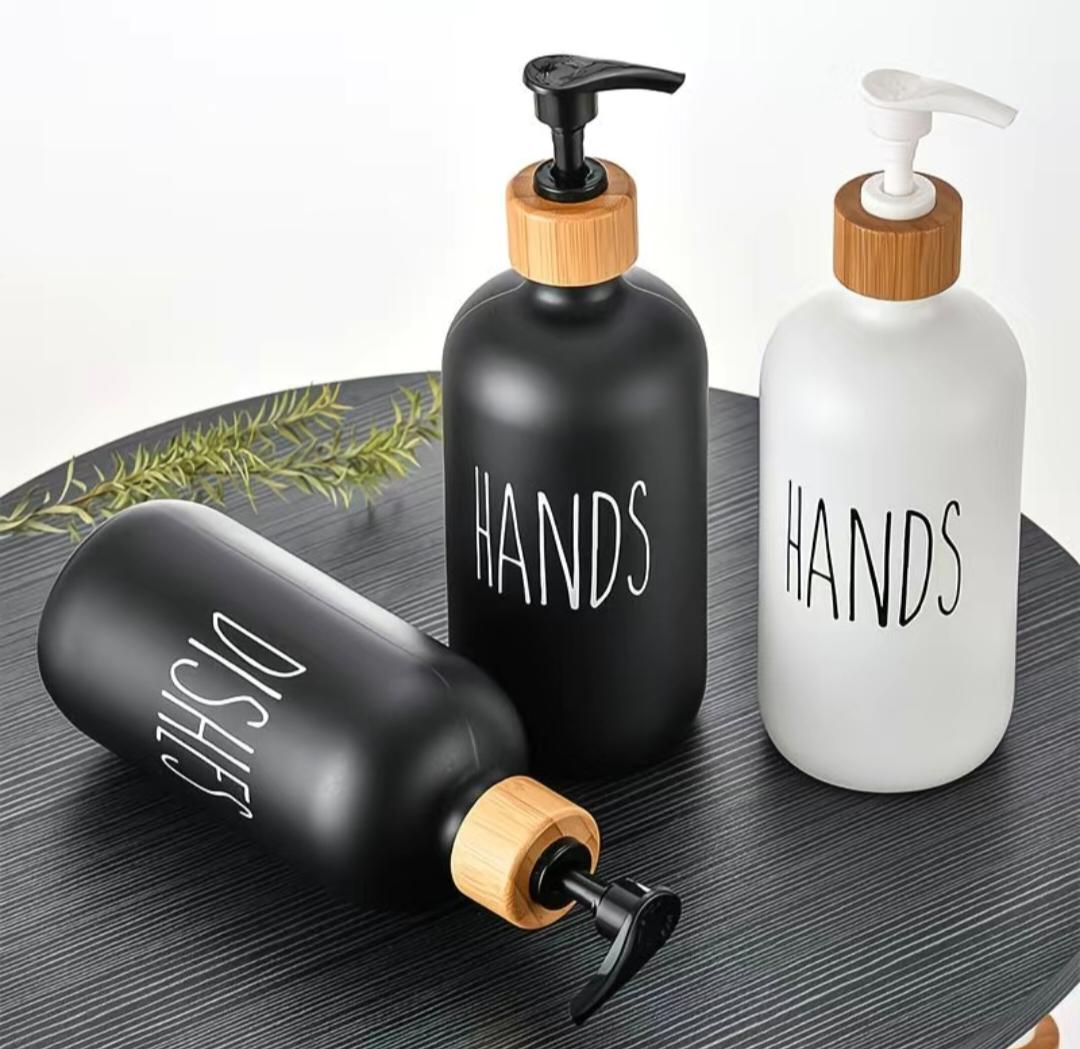 Glass Soap Dispensers