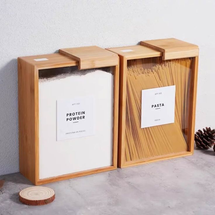 Cereal boxes