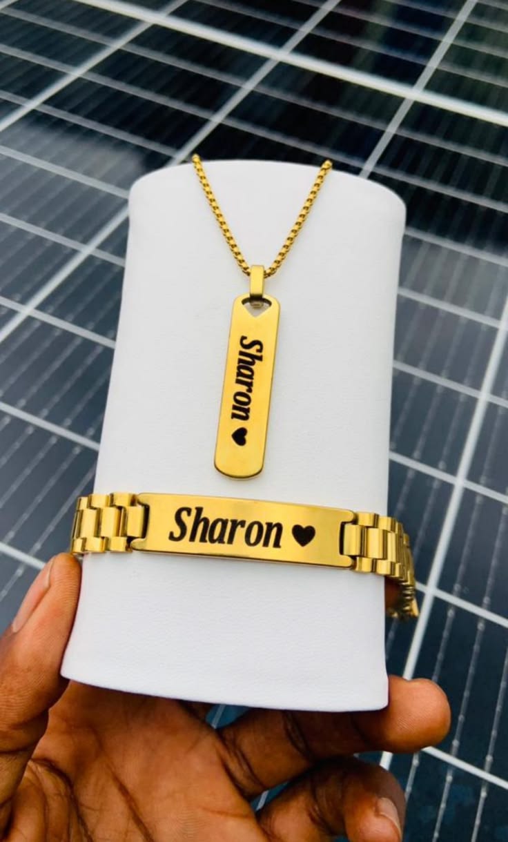 Bracelet &necklace combo